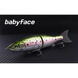 BABYFACE BB180-MSS 180mm 85gr 3 Blue Back Silver