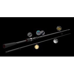 Lansetă Sportex Black Pearl Maxx, 2.40m/80g (33-92g), 2buc