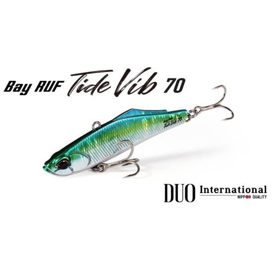 Vobler DUO Bay Ruf Tide Vib 70, CCC0676 Mat Mullet Pink Back, 7cm/11g