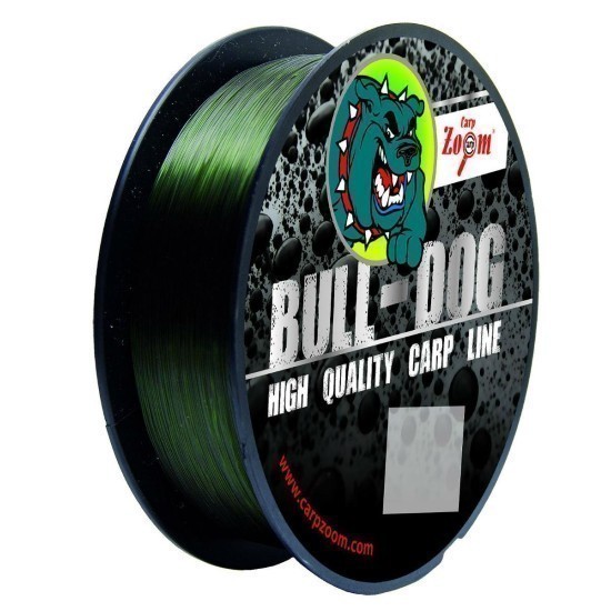 Fir monofilament Carp Zoom Bull-Dog, Dark Green, 0.28mm/10.75kg, 1000m Fir monofilament Carp Zoom Bull-Dog, Dark Green, 0.28mm/10.75kg, 1000m