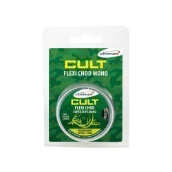FIR CULT CRAP FLEXI CHOD MONO HOOKLINK 20m 0.50mm 25lb