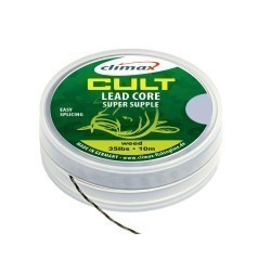 FIR TEXTIL CULT CRAP LEADCORE 10m 35lb Dark Silt
