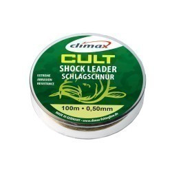 FIR CULT CRAP SHOCK LEADER 100m 0.50mm 35lb 15.5kg Camouflage