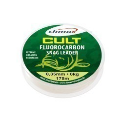 FIR CULT CRAP FLUOROCARBON SNAG LEADER 50m 0.60mm 40lb