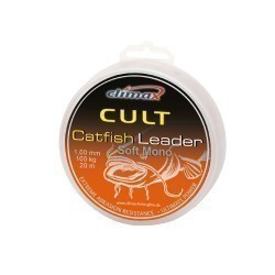 FIR CULT CATFISH SOFT MONO LEADER 50m 1.20mm 70kg