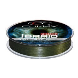 FIR CLIMAX iBRAID U-LIGHT MOSSGREEN 100m 0.06mm 4.5kg