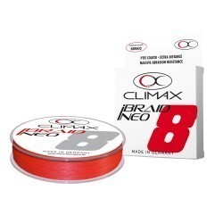 FIR CLIMAX iBRAID NEO X8 FLUO RED 135m 0.10mm 6.7kg