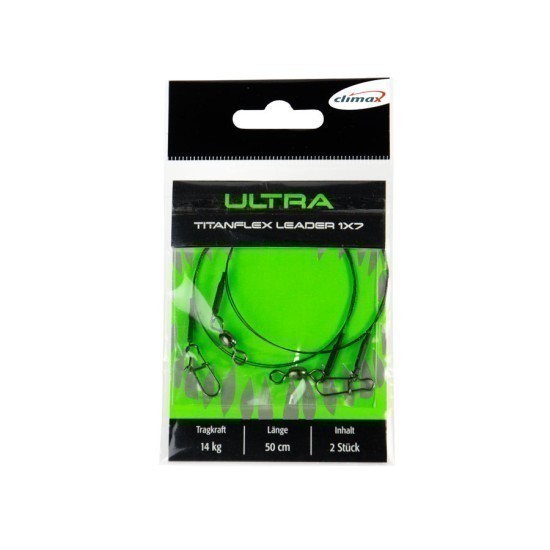 STRUNA ULTRA PREDATOR TITANIUM 1x7 50cm 10kg