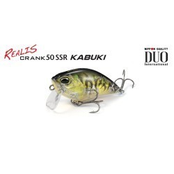 DUO REALIS CRANK 50SSR KABUKI 5cm 8.5gr CDX3933 Champagne Tiger