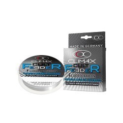 FIR CLIMAX CULT FEEDER FLUOROCARBON INVISIBILE HOOKLINK 25m 0.16mm