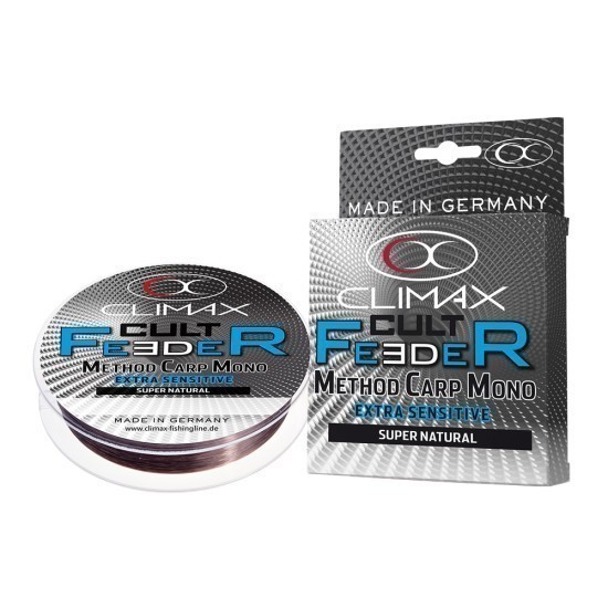 FIR CLIMAX CULT FEEDER METHOD CARP MONO 300m 0.30mm Dark Brown