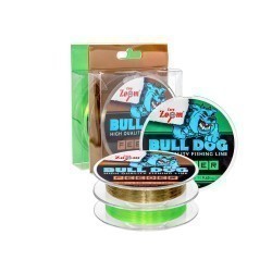 Fir monofilament Carp Zoom Crap Bull-Dog Feeder Fluo Green, 0.22mm/6.4kg, 300m