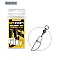Agrafe Predator-Z CatZoom Bbs Swivel Insurance Snap 250lbs, Nr. 4, 3 buc./plic