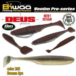 SHAD DEUS 6" 15cm 203 Bronze Ayu