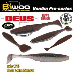 SHAD DEUS 6" 15cm 311 Neon Scale Minnow
