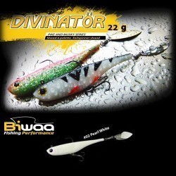 SHAD DIVINATOR MEDIUM 18cm 35gr 02 Pearl White