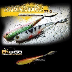 SHAD DIVINATOR JUNIOR 14cm 22gr 17 Chart Red Back