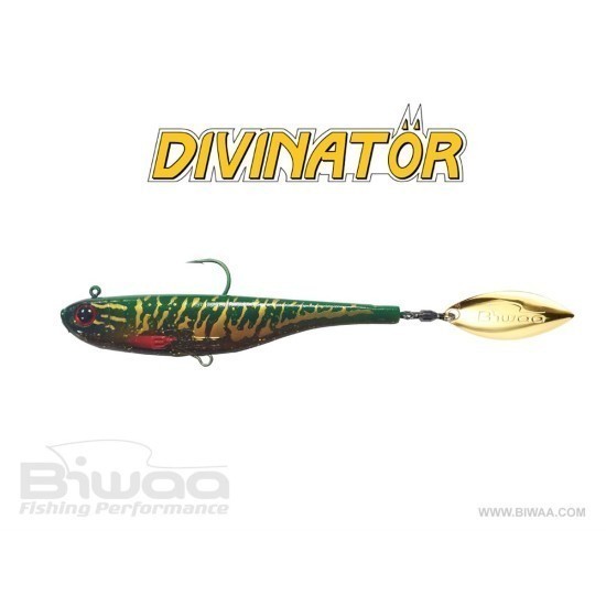 SHAD DIVINATOR MEDIUM 18cm 35gr 72 Motor Oil Pike