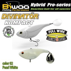 SHAD DIVINATOR KOMPACT 70 7cm 30gr 02 Pearl White