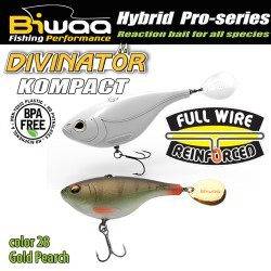 SHAD DIVINATOR KOMPACT 50 5cm 20gr 28 Gold Perch