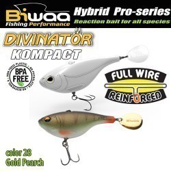 SHAD DIVINATOR KOMPACT 70 7cm 30gr 28 Gold Perch