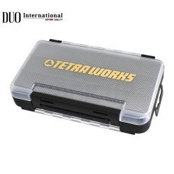Cutie Duo Tetra Works Run Gun Case, Pearl Black/Gold Logo, 17.5x10.5x3.8cm