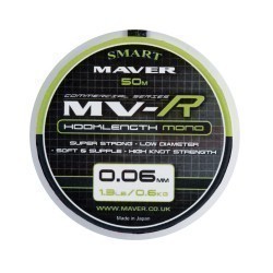 Fir monofilament Maver MV-R Hooklength Mono, 0.16mm/2.50kg, 50m