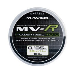 Fir monofilament Maver MV-R Power Reel Mono, 0.15mm/2.5kg, 150m