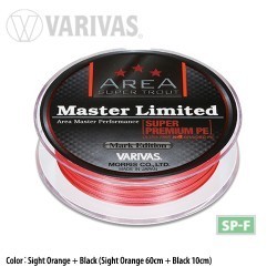 FIR TROUT AREA MASTER LIMITED PE 75m 4.5lb SIGHT ORANGE