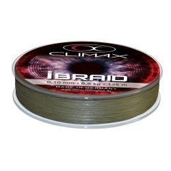 FIR CLIMAX iBRAID X8 OLIVE GREEN 135m 0.14mm 11.3kg