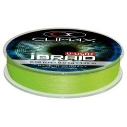 FIR CLIMAX iBRAID U-LIGHT CHARTREUSE 275m 0.04mm 3.0kg