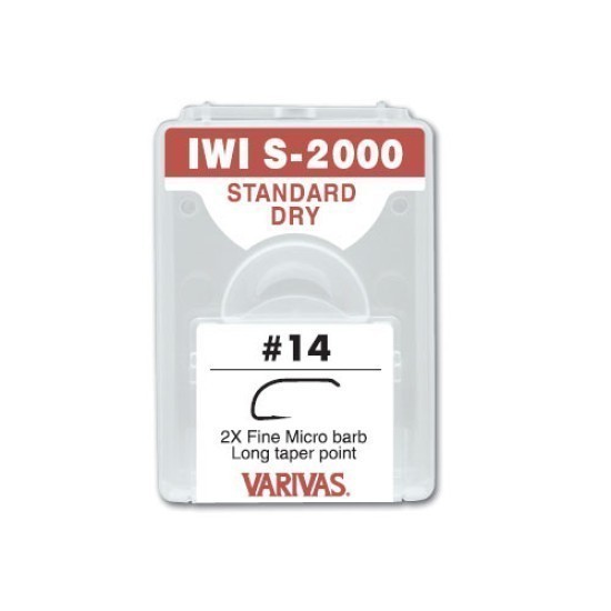 CARLIGE FLY IWI S-2000 2X FINE NR 12 micro barb