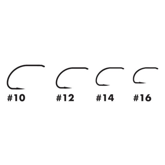 CARLIGE FLY IWI T-2000 2X FINE NR 12 micro barb