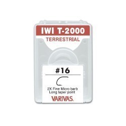 CARLIGE FLY IWI T-2000 2X FINE NR 12 micro barb