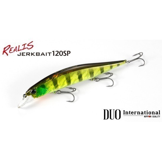 Vobler DUO Realis Jerkbait 120SP, AQA0111 White Glow, 12cm/17.7g