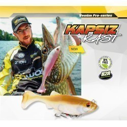 SWIMBAIT KAPSIZ CAST 6" 15cm 40gr 008 Pearl White