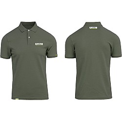 Tricou polo Kryston, Olive / Black, L