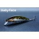 BABYFACE M60SR-S 60mm 4.3gr 3 Blue Back Silver