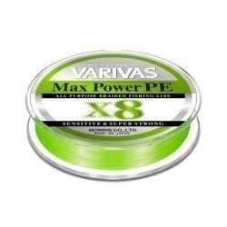 FIR MAX POWER PE X8 150m 14.5lb 0.128mm Lime Green Fluo