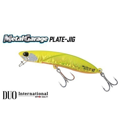 Cicadă DUO Metal Garage Plate Jig, PHA0001 Red Head Holo, 6cm/15g