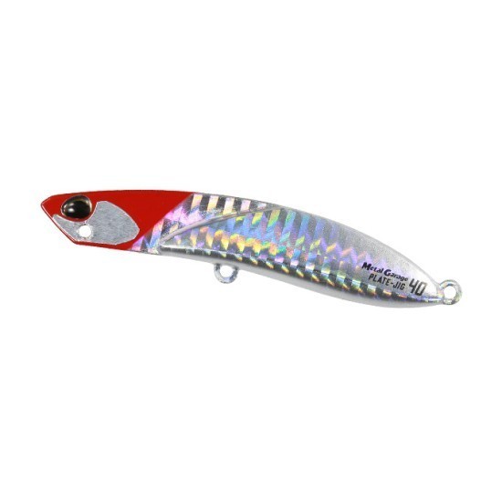 Cicadă DUO Metal Garage Plate Jig, PHA0001 Red Head Holo, 7cm/30g