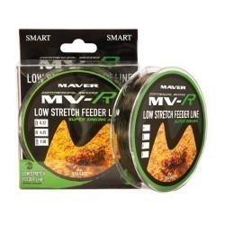 Fir monofilament Maver MV-R Low Strech Feeder Line Sinking, Dark Green, 0.22mm/4.65kg, 300m