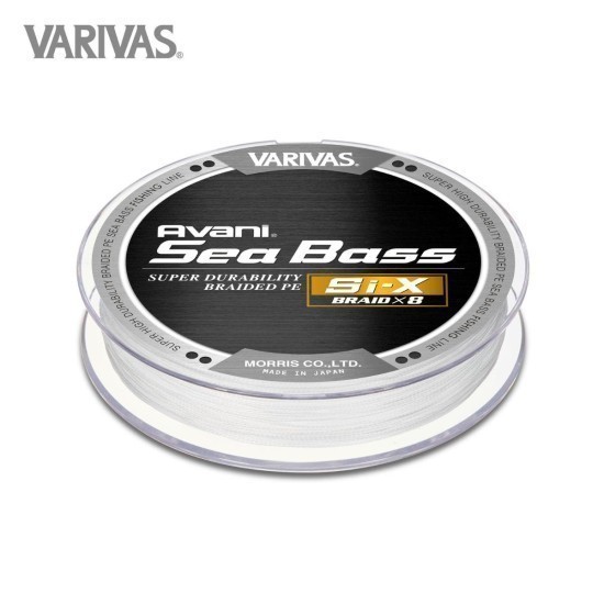 FIR AVANI SEA BASS SI-X PE X8 150m 21lbs Premium White FIR AVANI SEA BASS SI-X PE X8 150m 21lbs Premium White