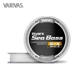 FIR AVANI SEA BASS SI-X PE X8 150m 21lbs Premium White