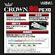 FIR VARIVAS CROWN FUNE PE X8 150m 0.128mm 6kg Marking 10m x 5 culori