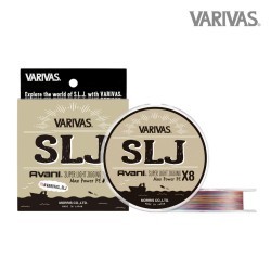 FIR AVANI SLJ SUPER LIGHT JIGGING MAX POWER PE X8 150m 20.2lb 10m x 5 culori