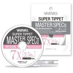 FIR SUPER TIPPET MASTER SPEC ll NYLON 6.5X 50m 0.117mm 3.3lb