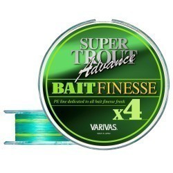FIR SUPER TROUT ADVANCE BAIT FINESSE PE X4 100m 0.148mm 15.0lb Verde Fluo