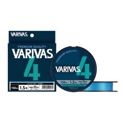 FIR VARIVAS PE 4 BLUE EDITION 150m 0.165mm 18lb Water Blue