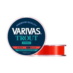 FIR VARIVAS TROUT 100m 0.128mm 2.5lb Flash Orange